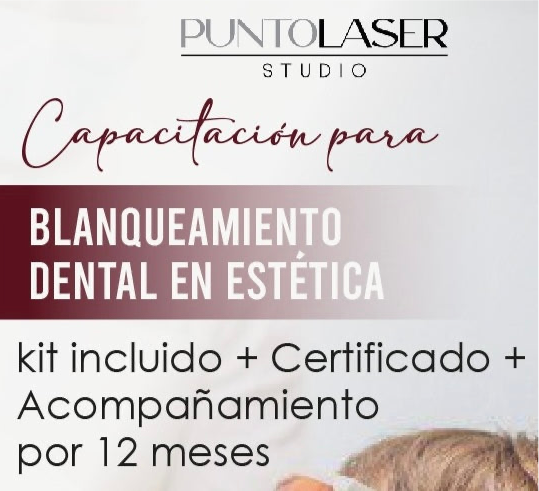 CAPACITACIÓN DE BLANQUEAMIENTO DENTAL EN ESTÉTICA🔗