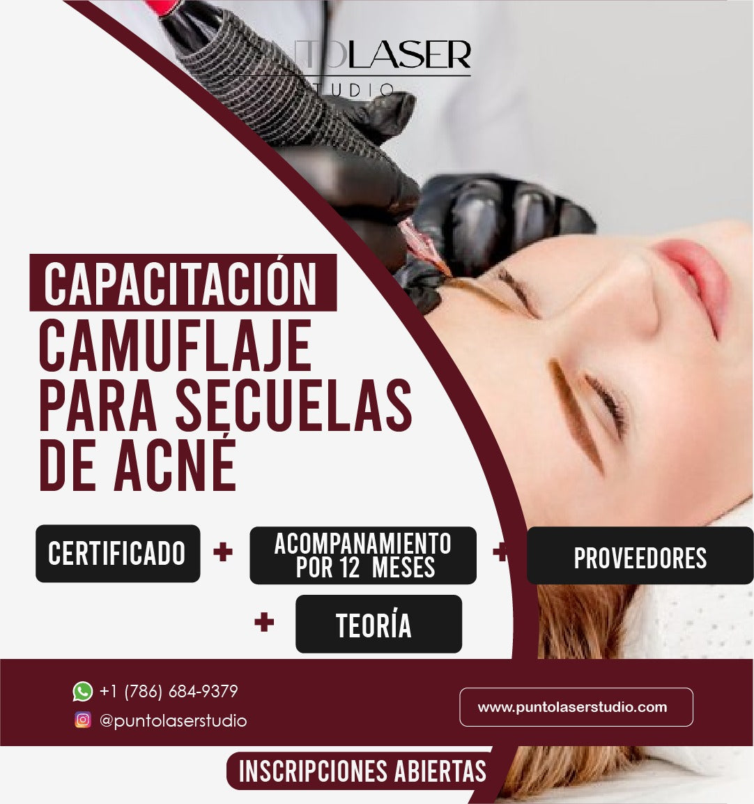 CAPACITACIÓN DE CAMUFLAJE PARA SECUELAS DE ACNÉ🔗